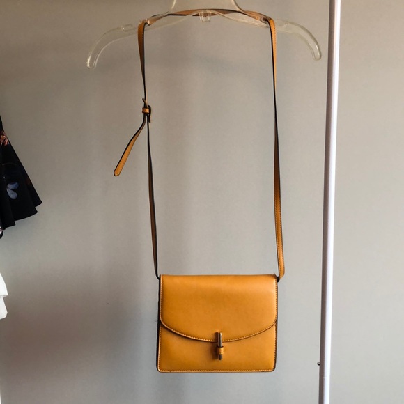 Topshop Handbags - TOPSHOP Mustard crossbody